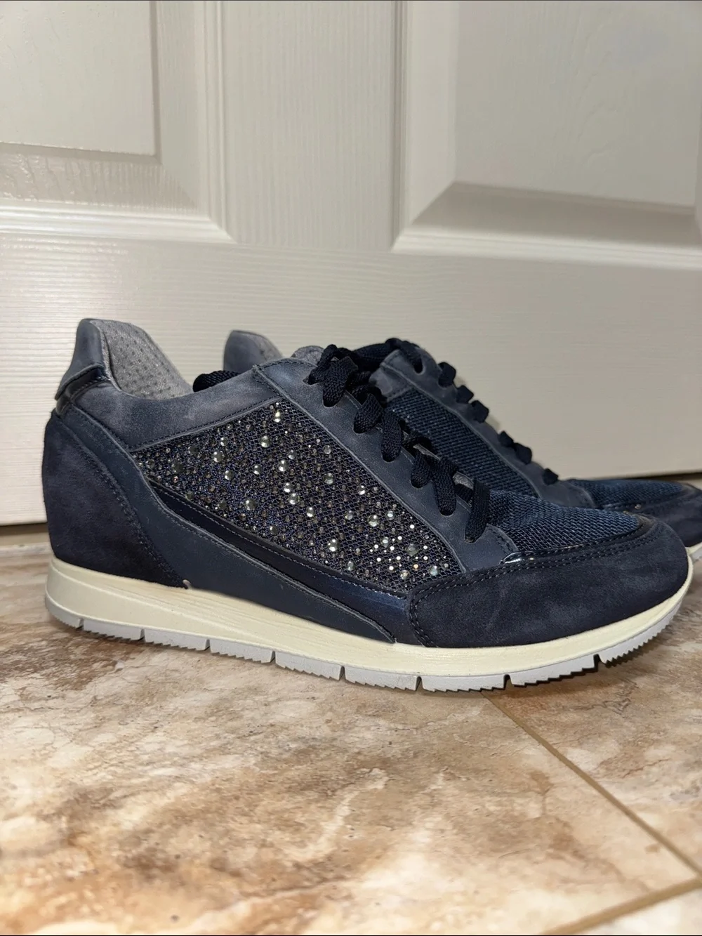 IMAC  Women's Navy sneakers